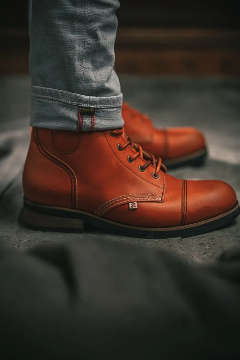 &SONS The Drover Boot Tan Fashion