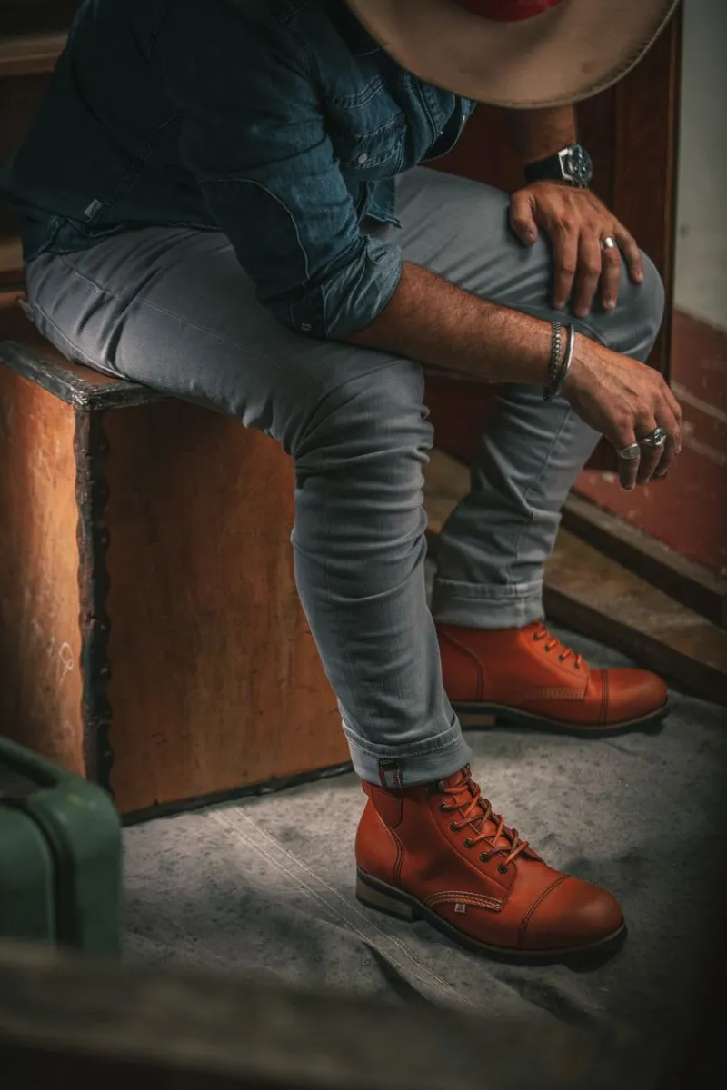 &SONS The Drover Boot Tan Fashion