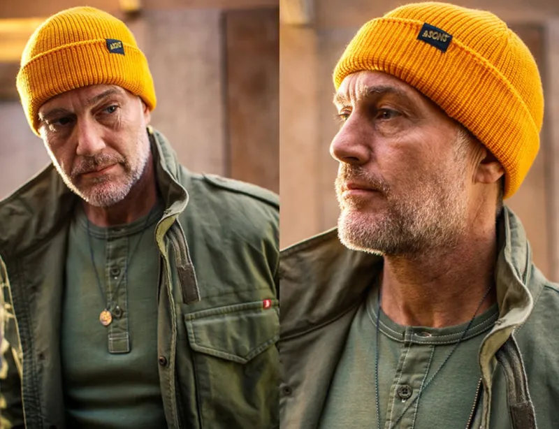 &SONS Sun Yellow Atlantic Watch Cap / Beanie Hot