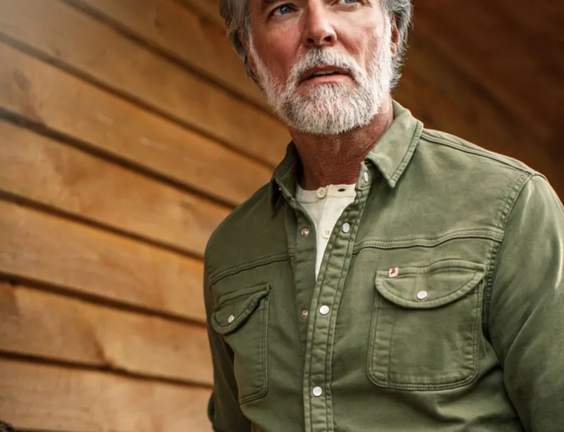 &SONS Sunday Shirt Army Green New