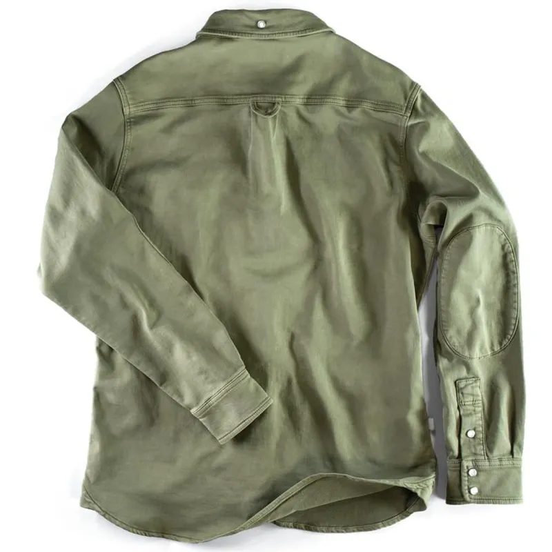 &SONS Sunday Shirt Army Green New