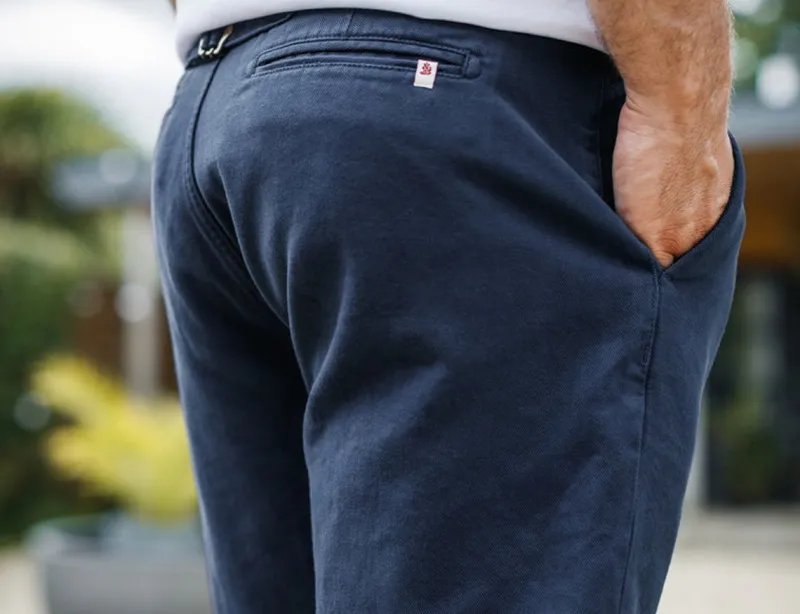 &SONS Virgil Chino Shorts Navy Cheap